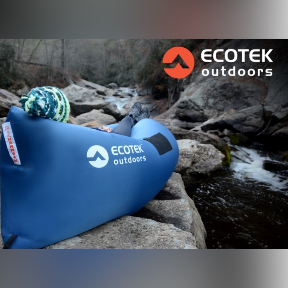 Ecotek Outdoor Hammock - Air Inflatable, Blue, OS.